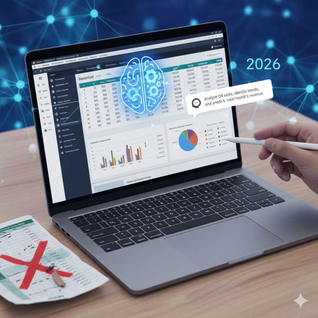 how to analyze Excel with AI