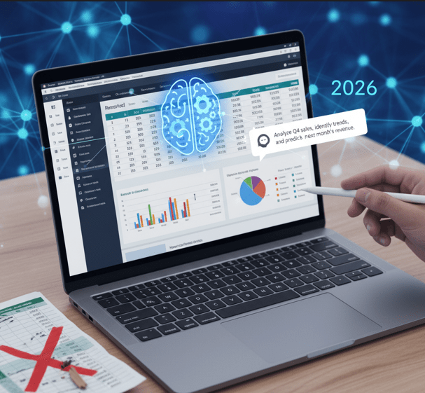 how to analyze Excel with AI