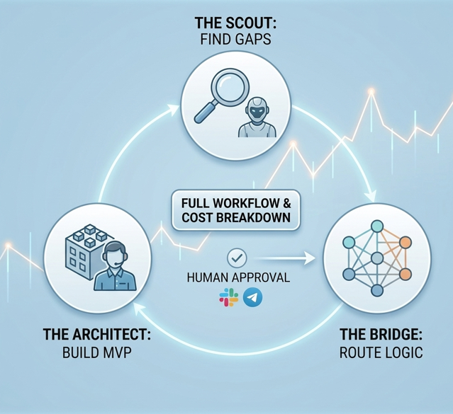 Connect AI agents tutorial workflow diagram 2026