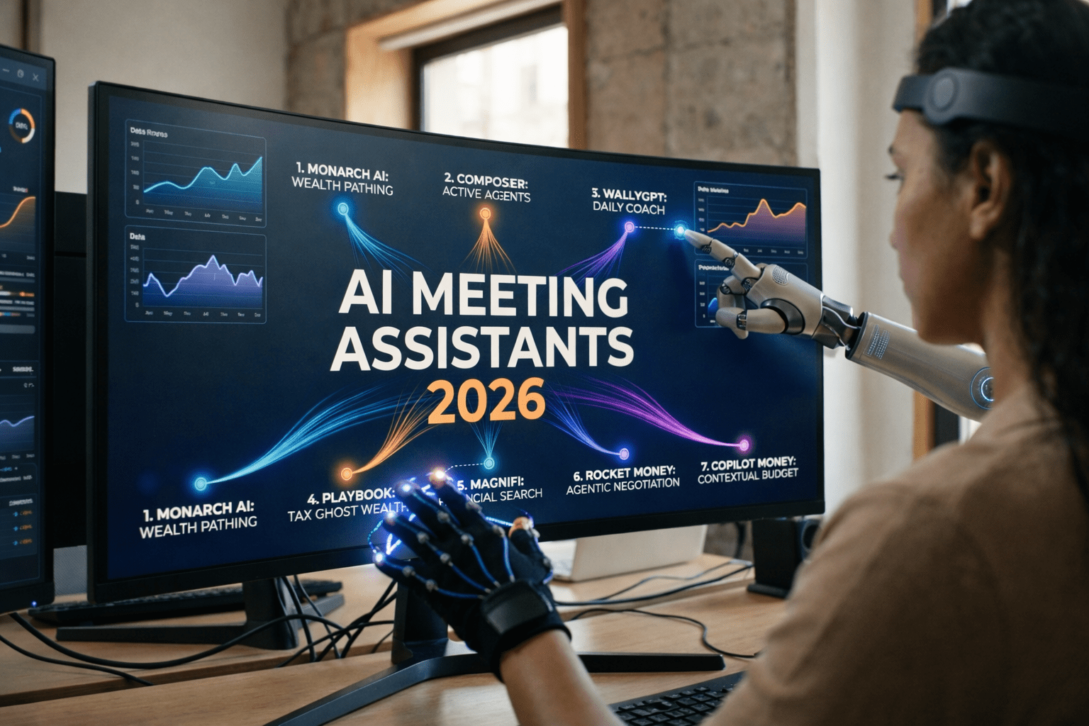 AI meeting assistants 2026 revolutionary business tools interface and neuro-feedback loop