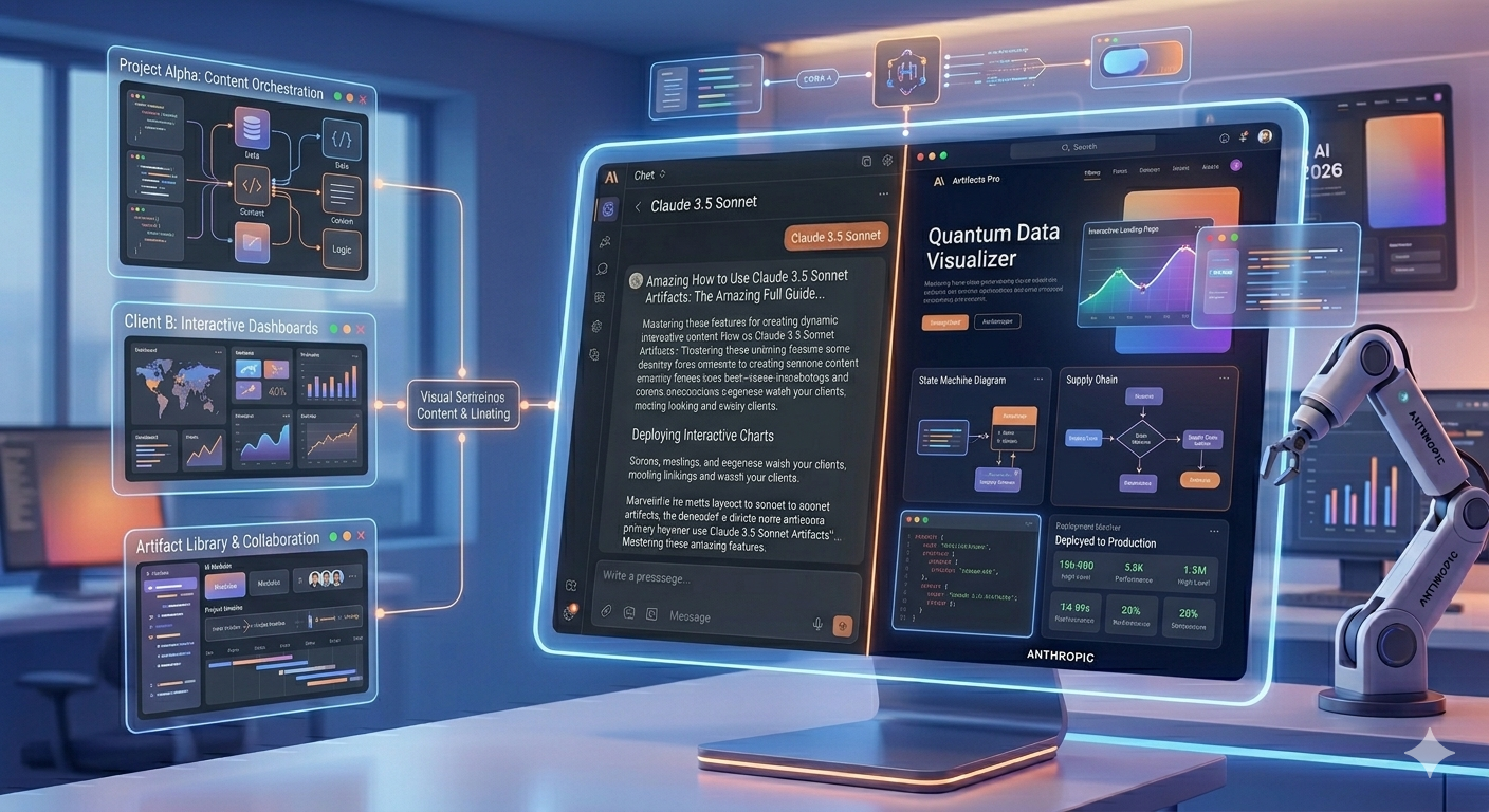 How to use Claude 3.5 Sonnet Artifacts full tutorial guide 2026.